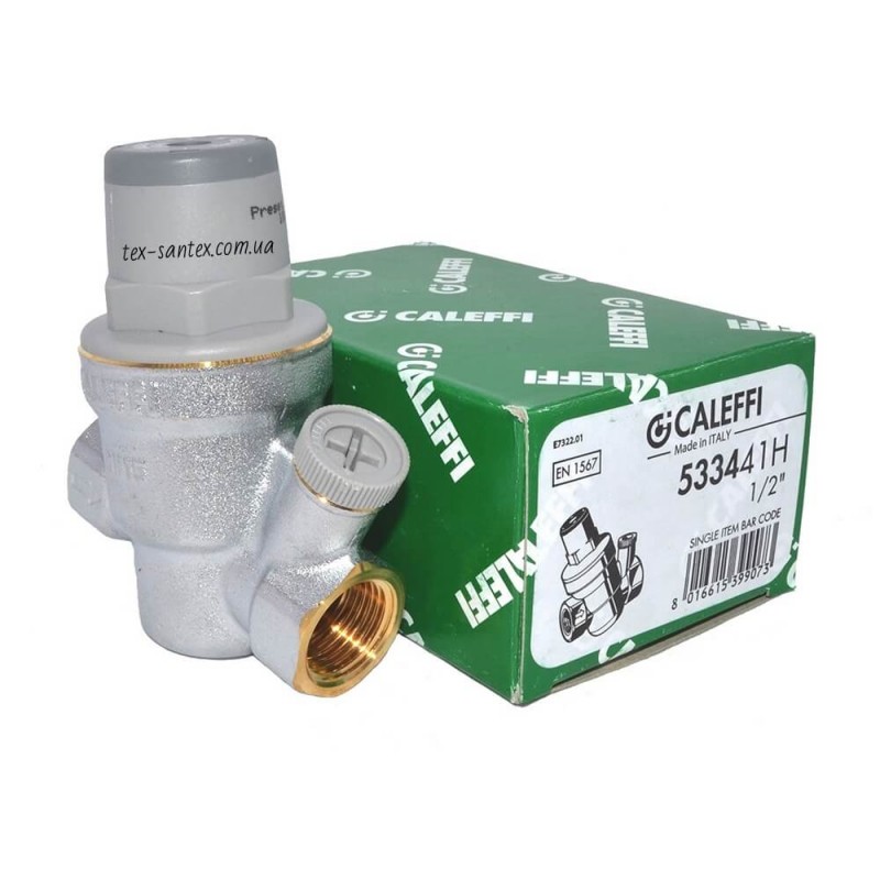Редуктор давления Caleffi 1/2 на горячую воду