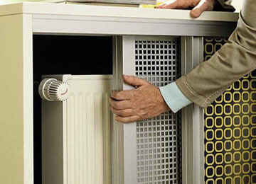 монтаж радиатора отопления