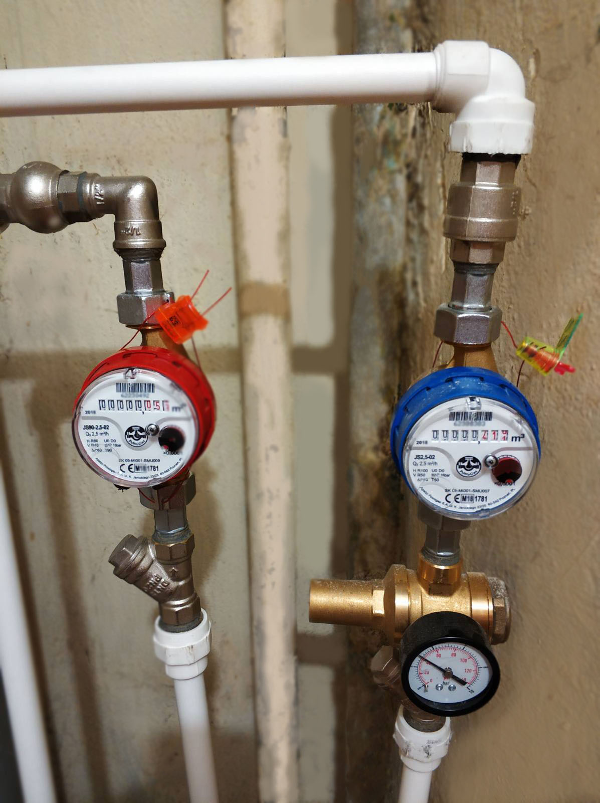 Установка / замена счетчиков воды